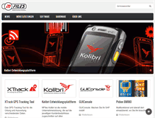 Tablet Screenshot of mfiles.ch
